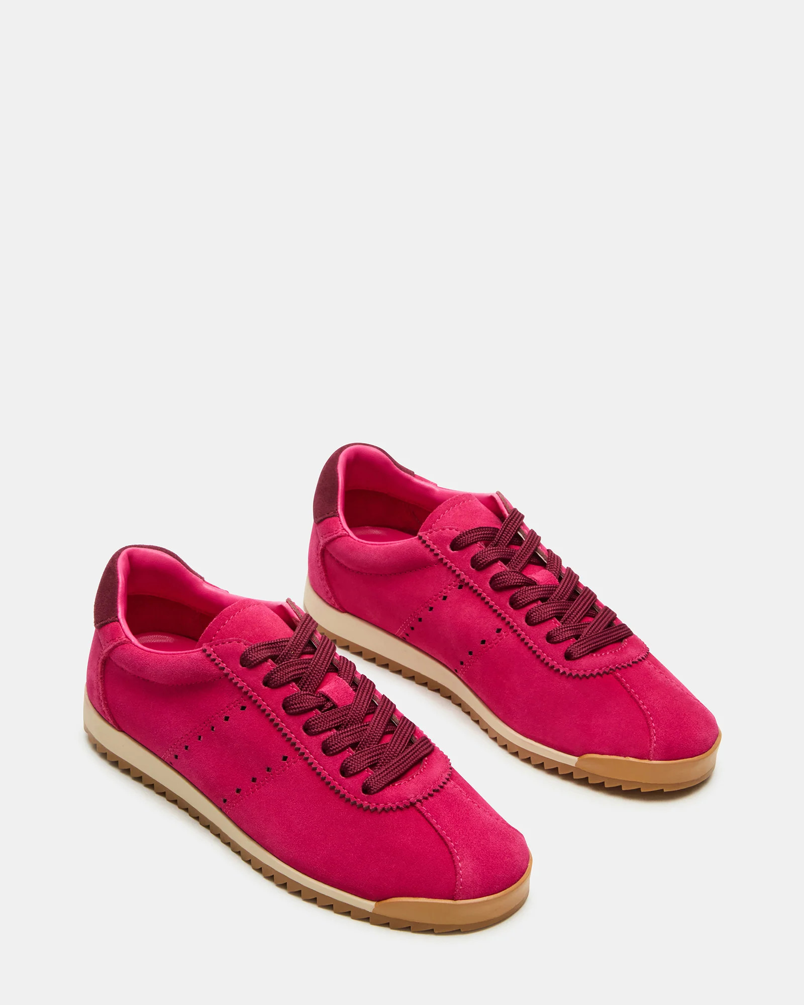 MIRAGE Hot Pink Low-Top Sneaker | Women's Sneakers | Steve Madden (US)