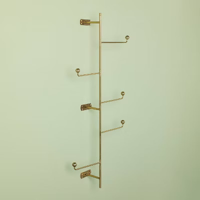 Brass Swivel Vertical Wall Hook - Hearth & Hand™ with Magnolia | Target