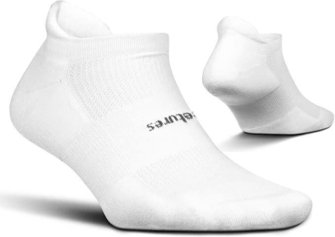Feetures High Performance Cushion No Show Tab Sock Solid | Amazon (US)