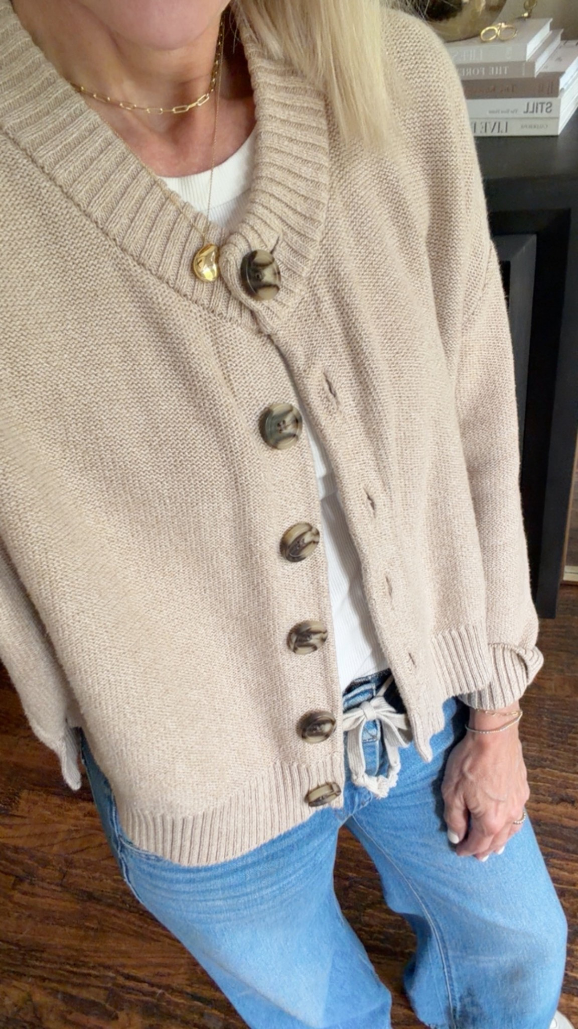 OOTD
Hands down one of my most worn items is the quince cardigan. Lots of color options include 3 new spring colors 

Fit is tts 

#LTKootd #LTKOver40 #LTKdayinmylife