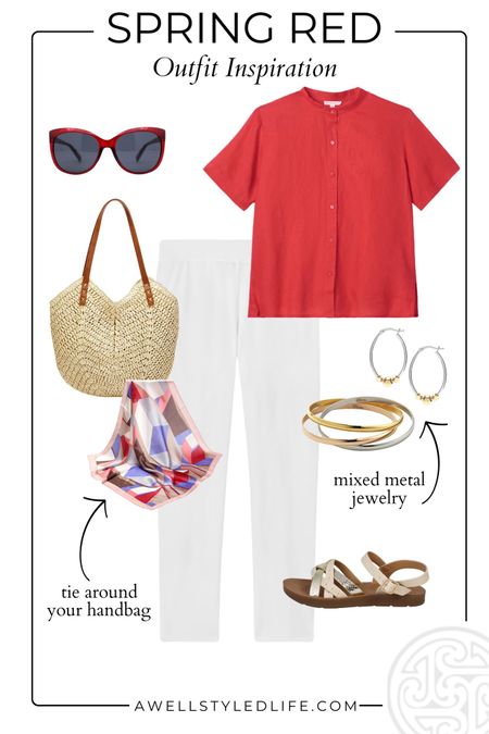 Spring Outfit Inspiration

Top and pants from Eileen Fisher, everything else from Walmart

#fashion #fashionover50 #fashionover60 #eileenfisher #walmart #walmartfashion #spring #springoutfit #springfashion #red #casualoutfit #budgetfashion

#LTKSeasonal #LTKstyletip #LTKover40