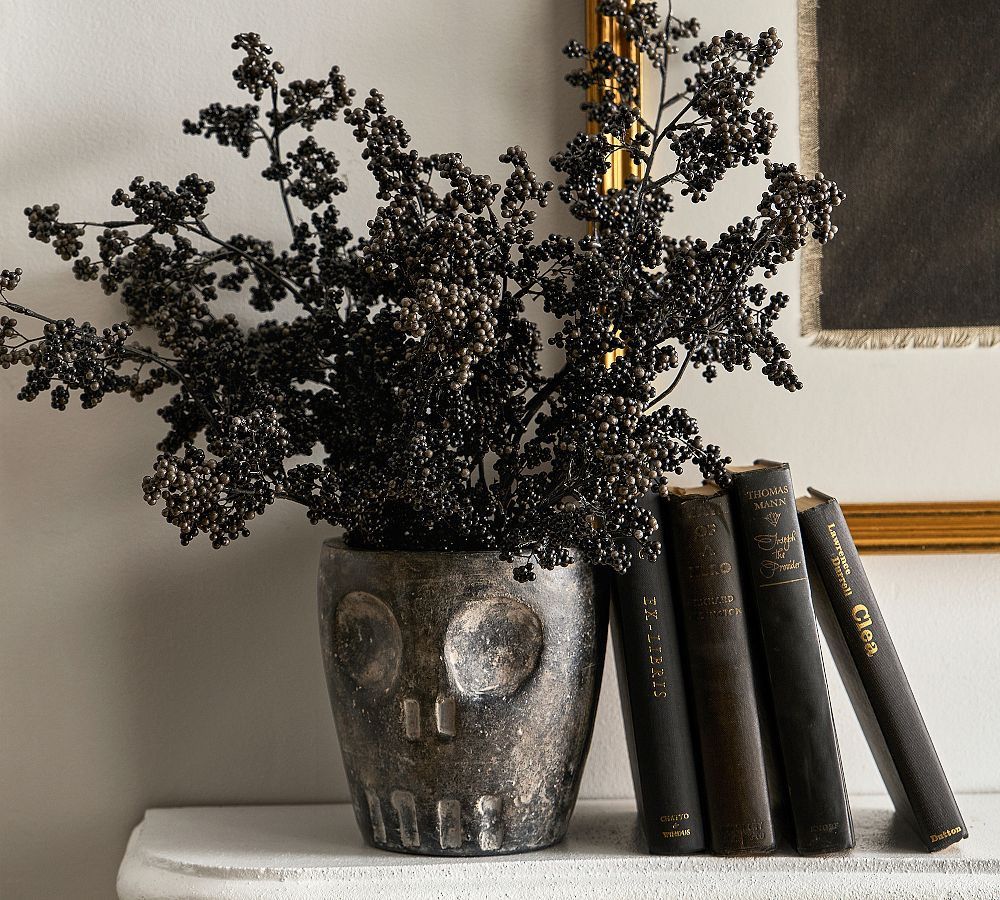 Faux Black Berry Branch | Pottery Barn (US)