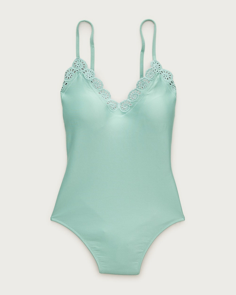 Lana eyelet one-piece in Classic Sculpt™ | J. Crew US