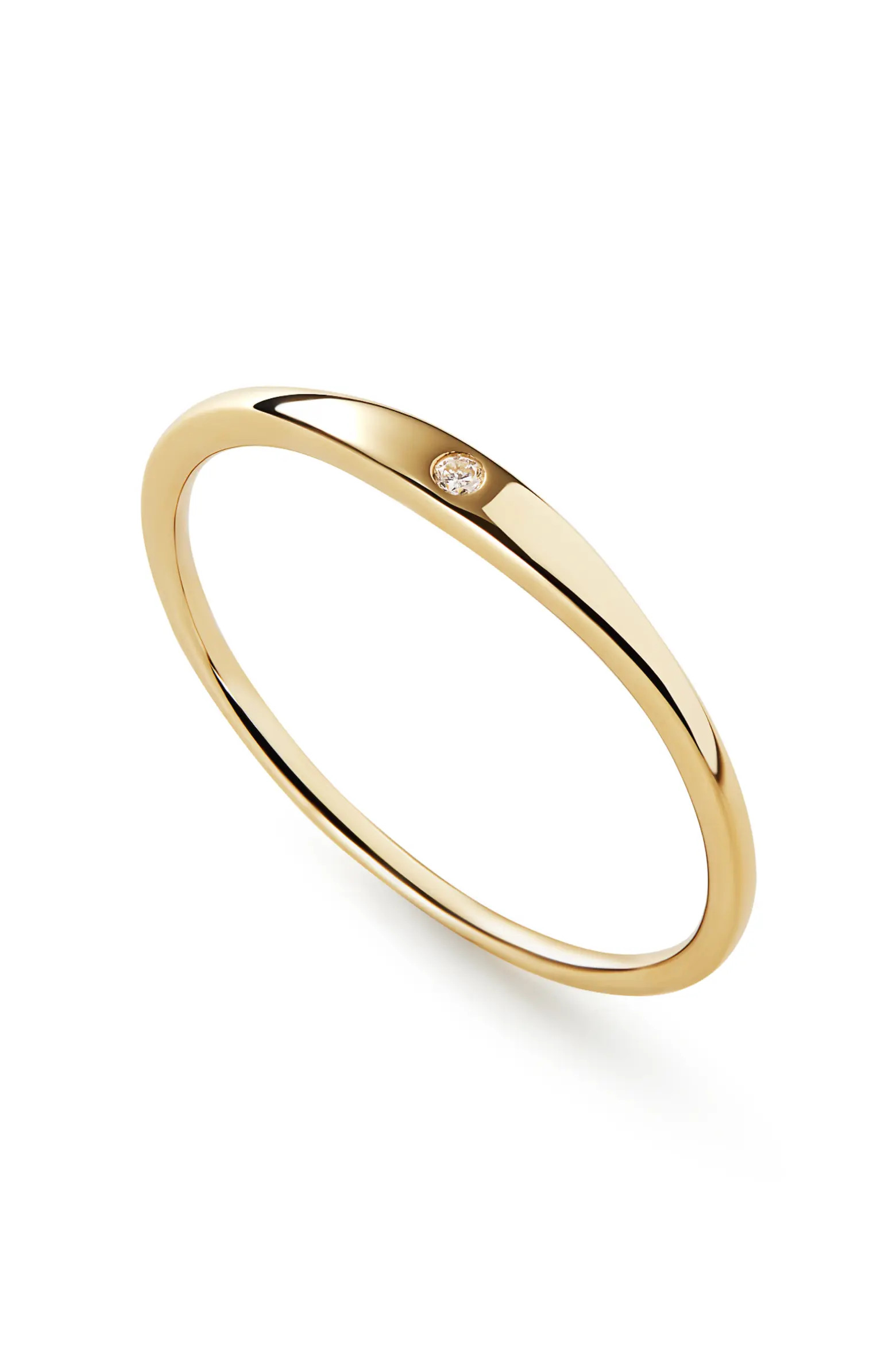 Ana Luisa Gold Band Ring - Gold Diamond Signet Ring (Women) | Nordstrom | Nordstrom