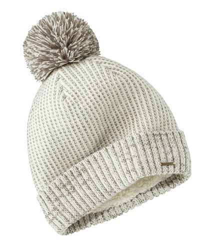 Women's Winter Lined Pom Hat | L.L. Bean