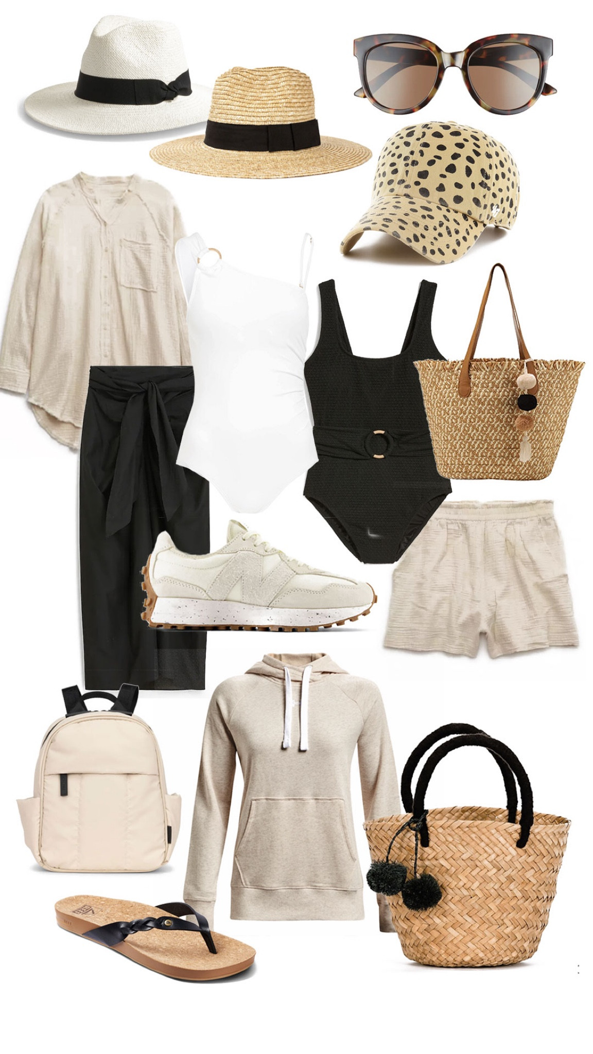 Spring break style…#springbreak #springbreakfashion #springbreakstyle #bathingsuits #swimsuits #onepiece #blackandwhitefashion #blackandwhitestyle #neutral 