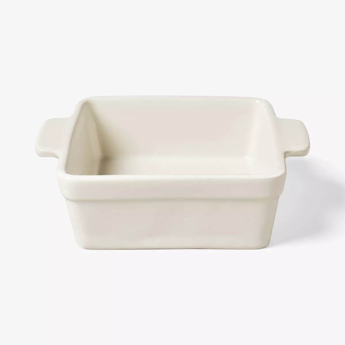 20.8oz Square Stoneware Baking Dish Cream - Figmint™: Oven, Microwave, Dishwasher & Freezer Saf... | Target