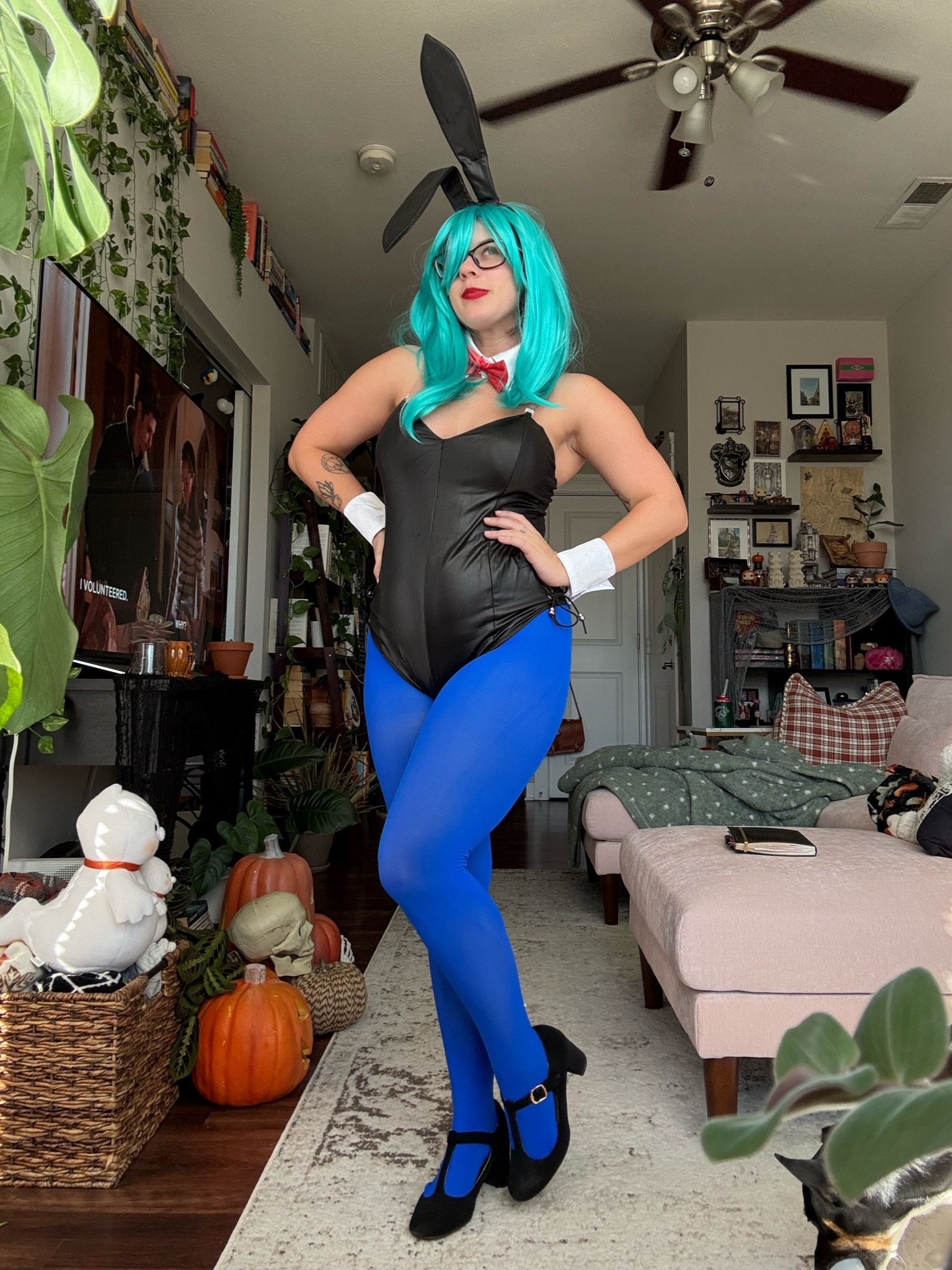 For the price, this costume isn’t terrible. The wig is actually quite nice. I did cut blunt bangs into it to be able to see and match the characters look better  

#LTKHalloween #LTKStyleTip #LTKSeasonal