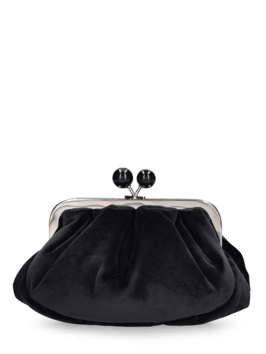 Cavour velvet clutch | Luisaviaroma