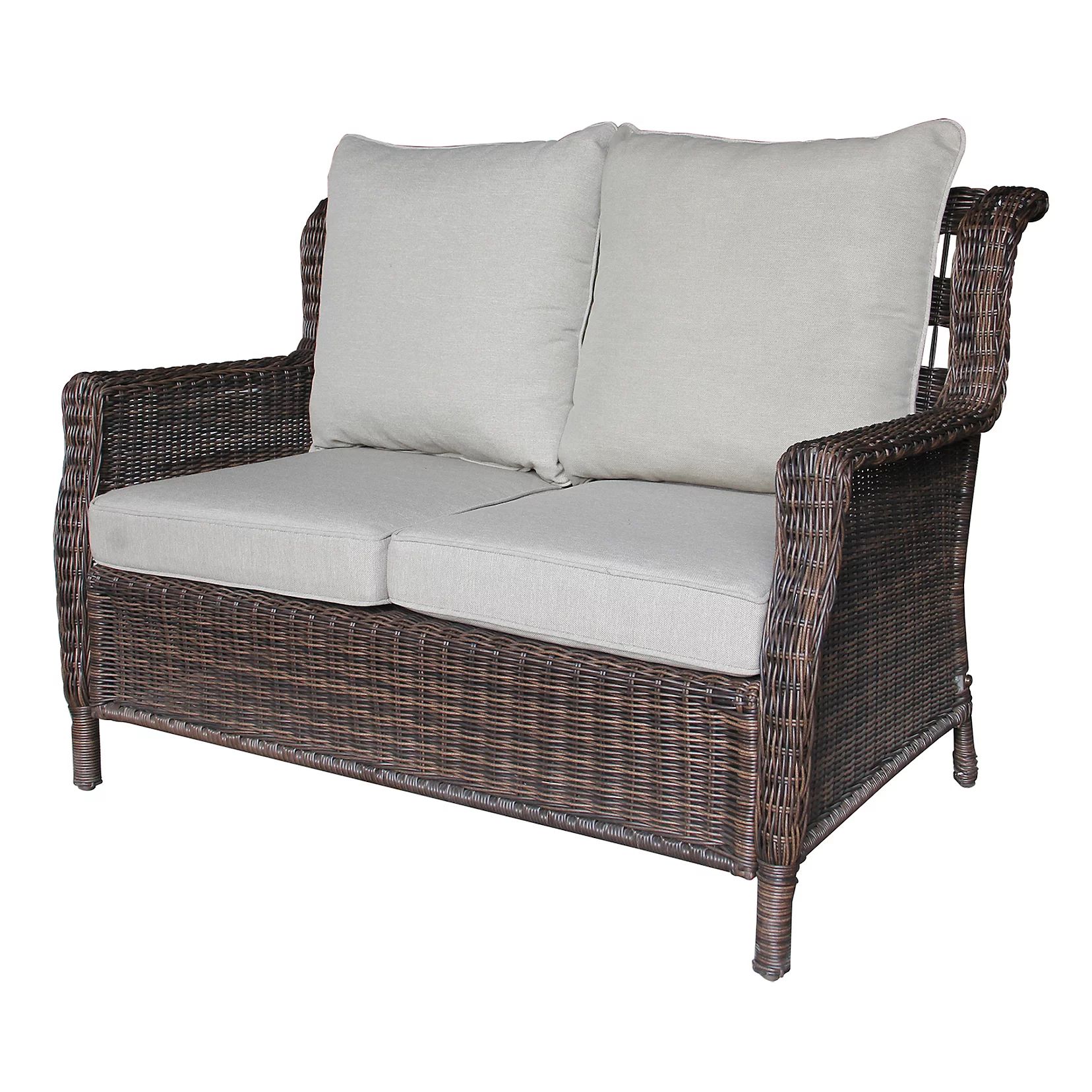 Sonoma Goods For Life® Cortena Wicker Patio Loveseat | Kohl's