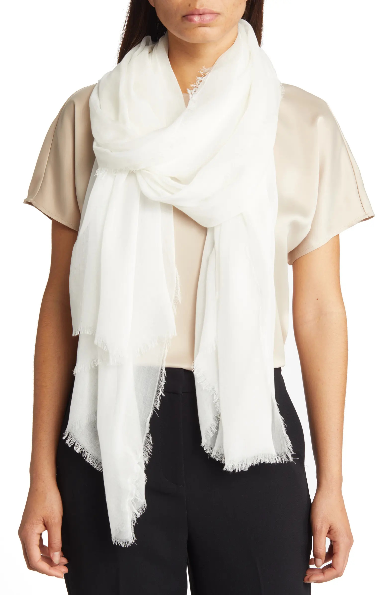 Modal & Silk Scarf | Nordstrom