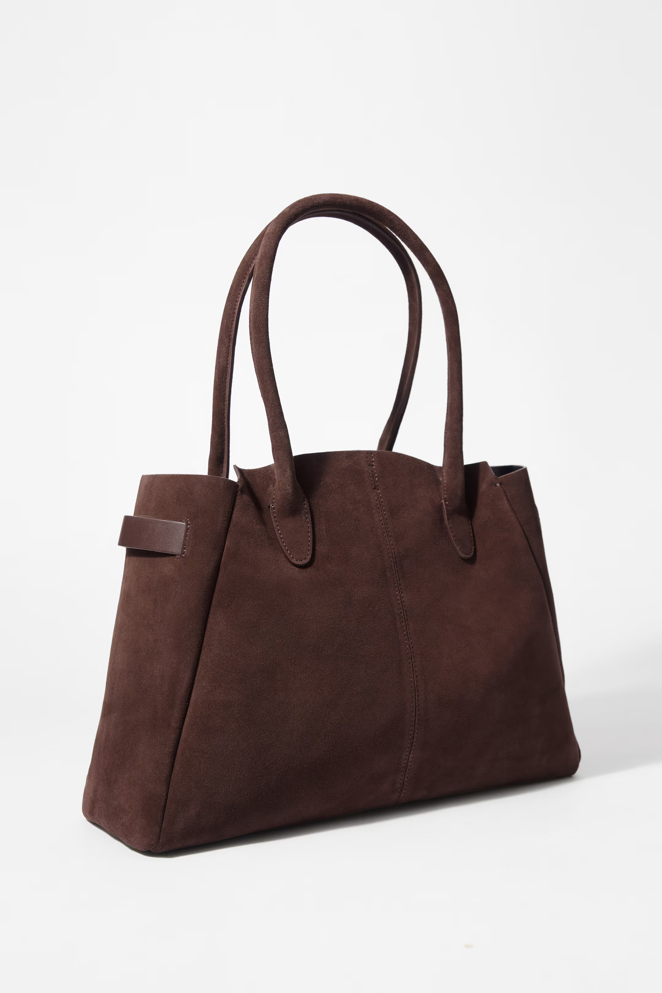 Suede Tote Bag | H&M (UK, MY, IN, SG, PH, TW, HK)
