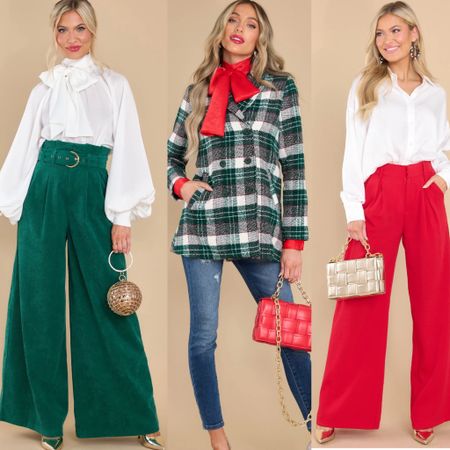 A few holiday idea for outfits! Do you have a holiday celebration to attend or maybe even a few! Well these are such cute ideas to wear! Which one would you wear??? 

#LTKstyletip #LTKSeasonal #LTKHoliday