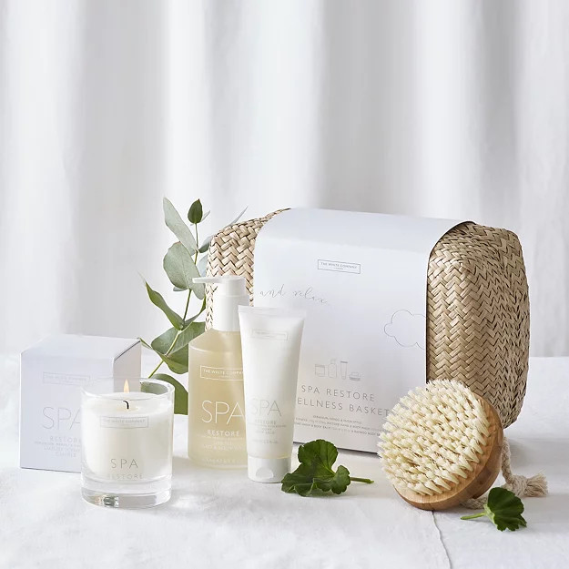 Spa Restore Wellness Gift Basket | Gift Sets | The White Company | The White Company (US & CA)