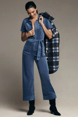 The Colette Weekend Jumpsuit by Maeve: Corduroy Edition | Anthropologie (US)
