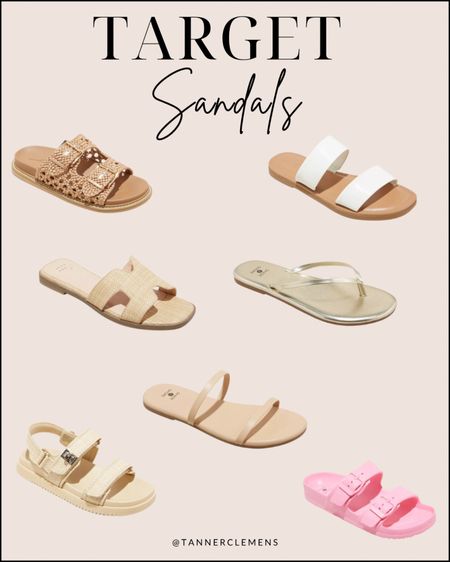 Sandals from target for summer, summer fashion finds, summer style, sandals for summer 

#LTKFindsUnder100 #LTKShoeCrush #LTKStyleTip