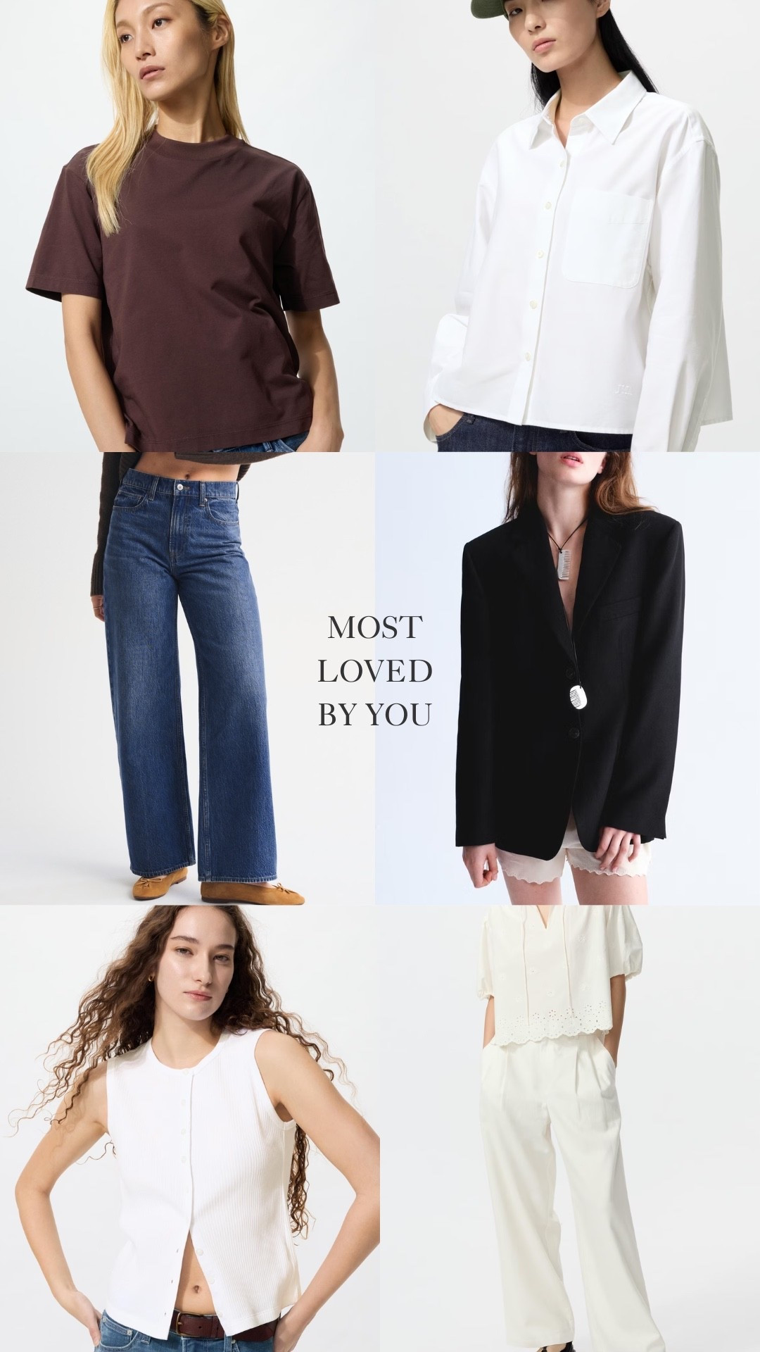 Most loved by you this week 🤍

These were the 6 most shopped pieces this week and honestly… I can see why. Elevated basics and versatile wardrobe staples from Uniqlo, Abercrombie and Mango that work so hard in your wardrobe.

Think everyday outfits, capsule wardrobe pieces and easy spring/summer styling.

#LTKsummer #LTKuk #LTKeurope