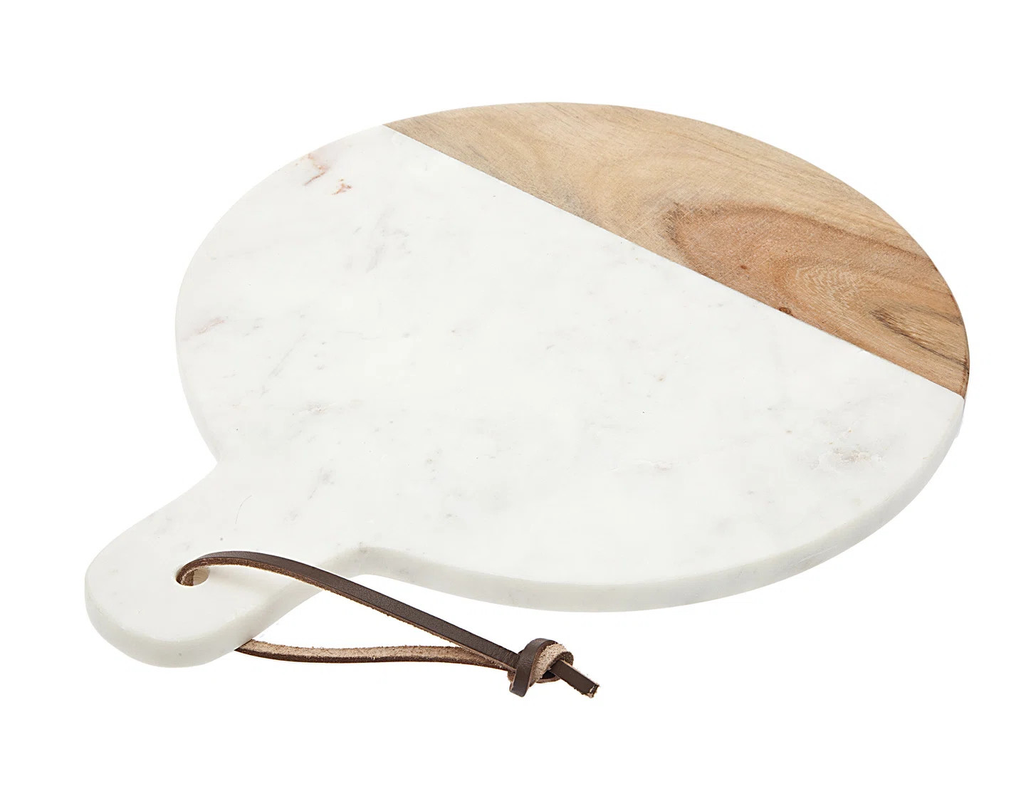 Godinger Silver Art Co Round Marble & Wood Paddle Board | Wayfair | Wayfair North America