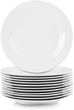 10 Strawberry Street Catering Pack 10.5", Set of 12 Dinner Plates, White | Amazon (US)