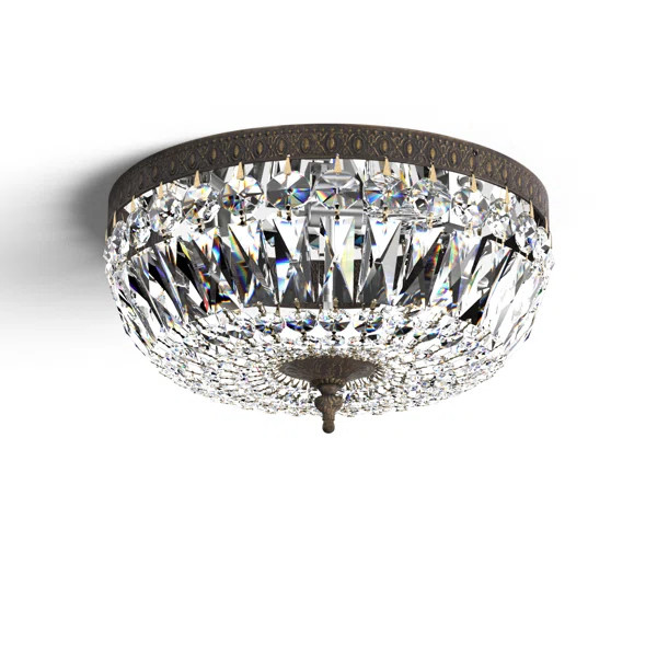 Linal Crystal Flush Mount | Wayfair North America