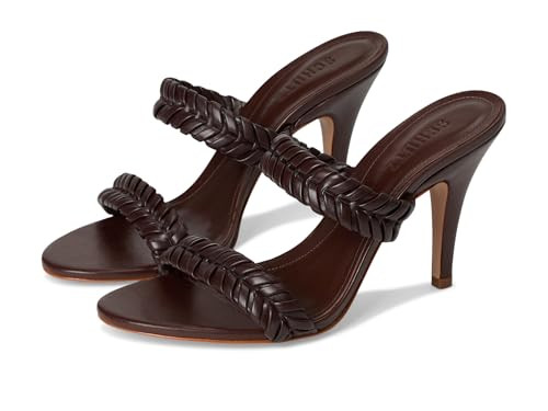 SCHUTZ Women's Cipri Mule Chestnut Brown 6 Medium | Amazon (US)