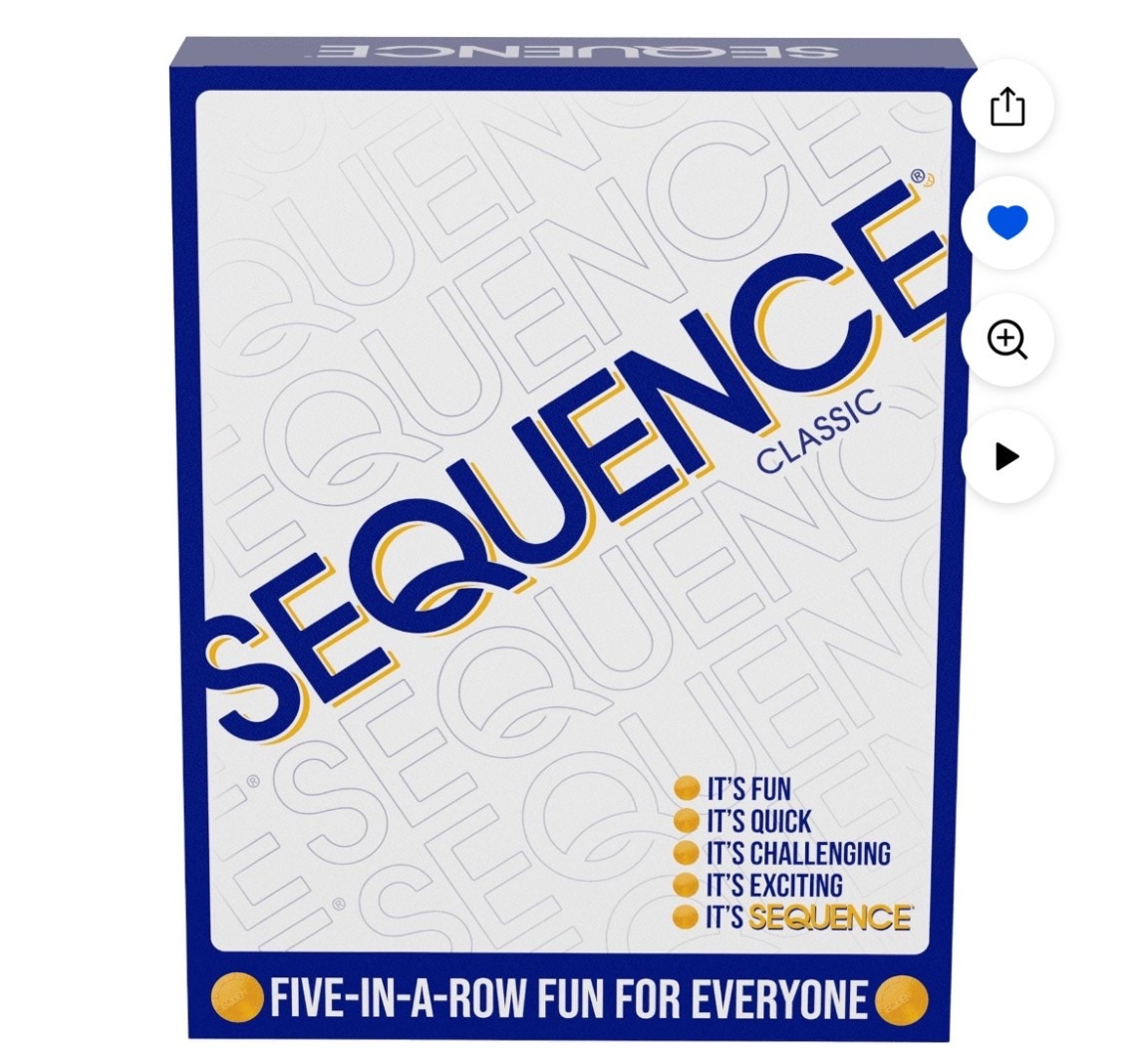 Sequence- The Exciting Strategy Game Easy Enough for Children, Challenging Enough for Adults!

#LTKSaleAlert #LTKGiftGuide
