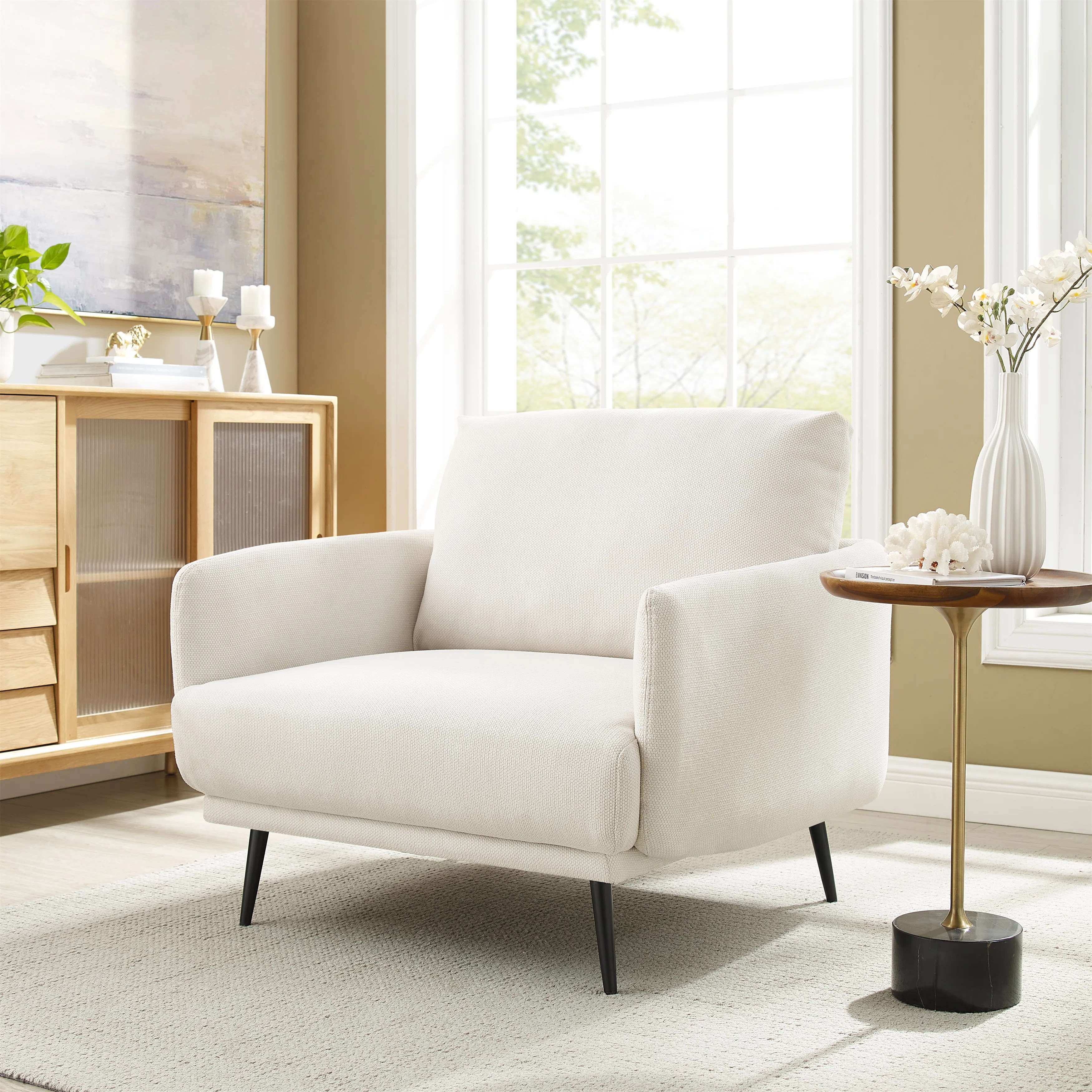 Karaka 37.5'' Wide Oversized Armchair accent chair single seat sofa for living room | Wayfair North America