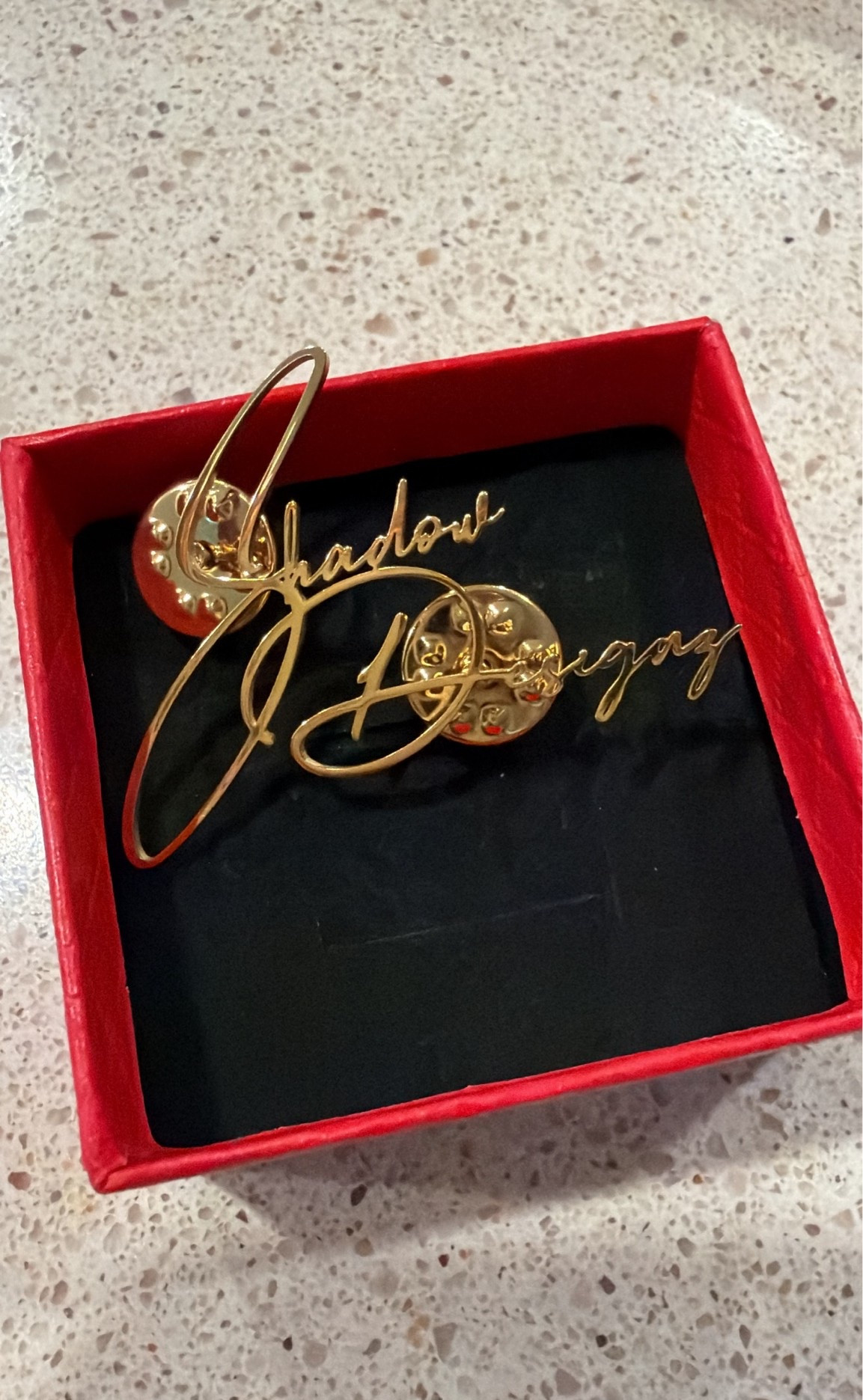 Custom Logo Brooch