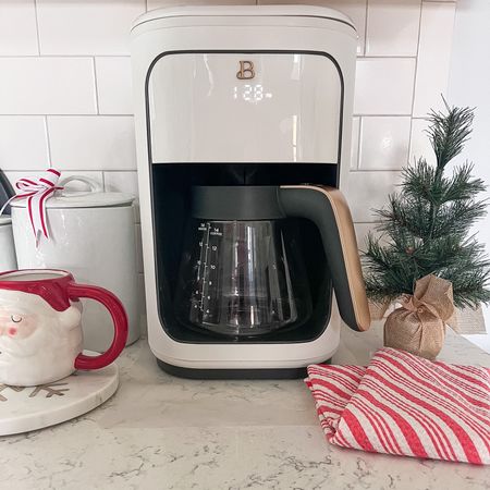 Prepping the coffee corner for Christmas cheer! Just got this coffee pot and so far I like it! It’s also currently on sale and so are my canisters!

target. walmart. crateandbarrel. christmas decor. holiday. kitchen. coffee time. coffee bar. santa mug.

#LTKunder100 #LTKHoliday #LTKSeasonal