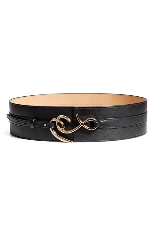 Sam Edelman Corset Belt in Black at Nordstrom, Size Large | Nordstrom