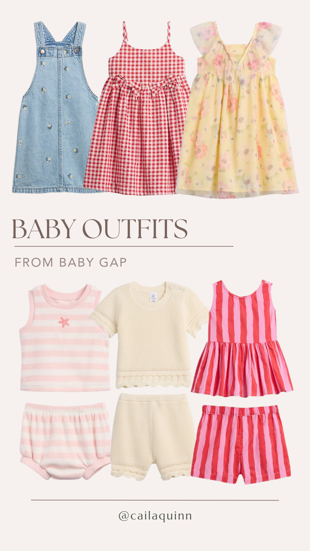 baby girl outfits from Baby Gap 

 #LTKgrwm #LTKootd #LTKBaby