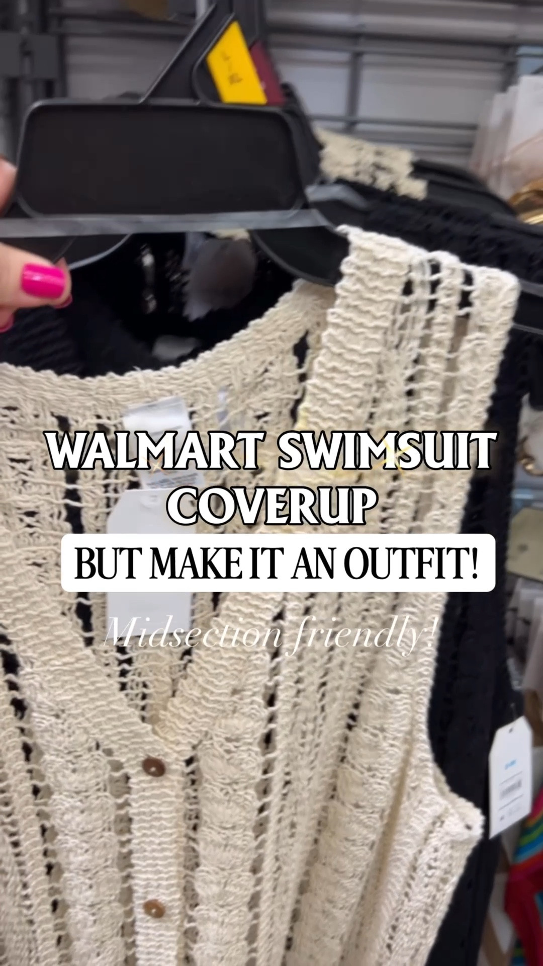 $22 crochet swimsuit coverup but make it an outfit! L/XL coverup. XXL tee. XL wide leg pants. Sandals run true to size.  

#LTKMidsize #LTKOver40 #LTKSeasonal