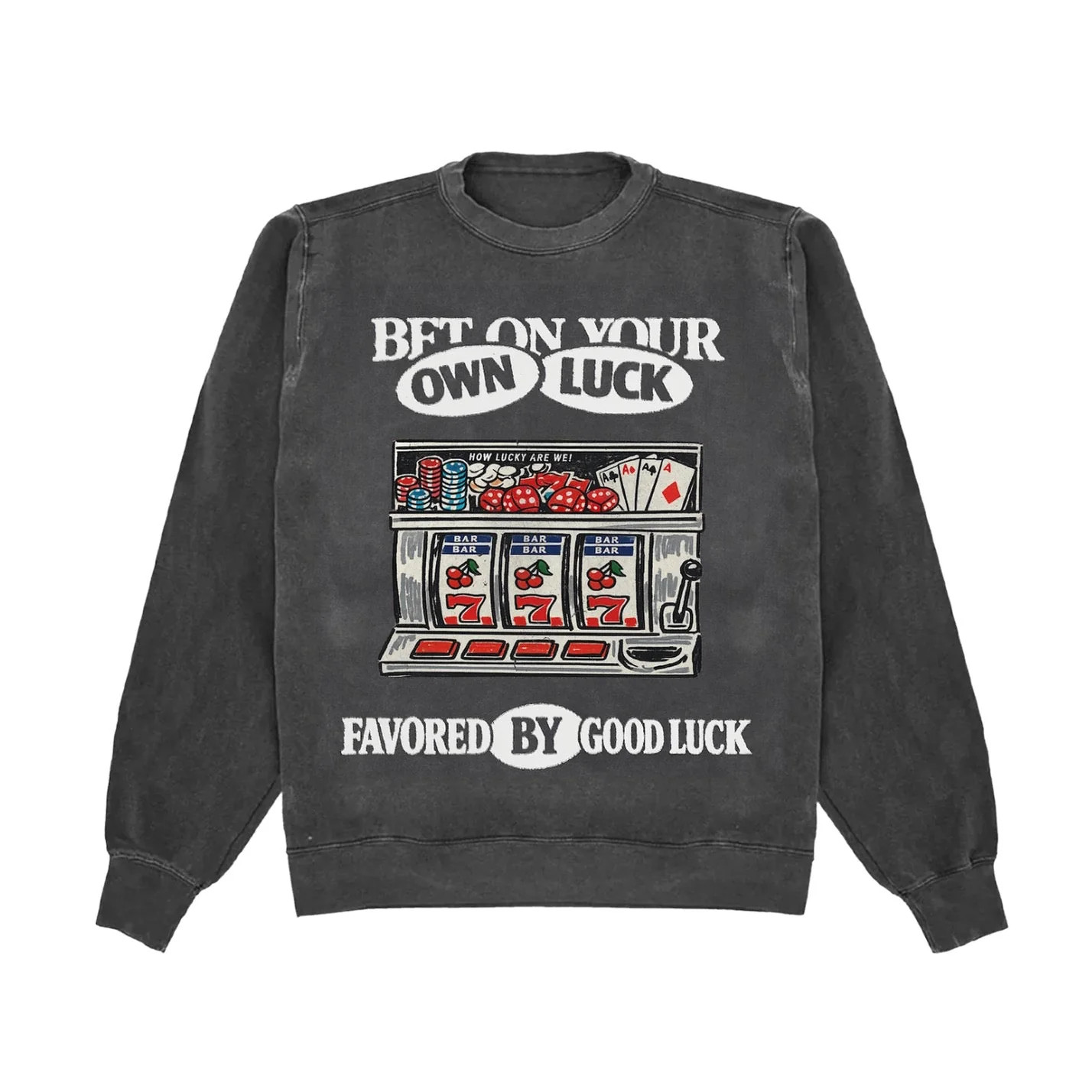 Bet On Your Own Luck Crewneck | Shop Kristin Jones