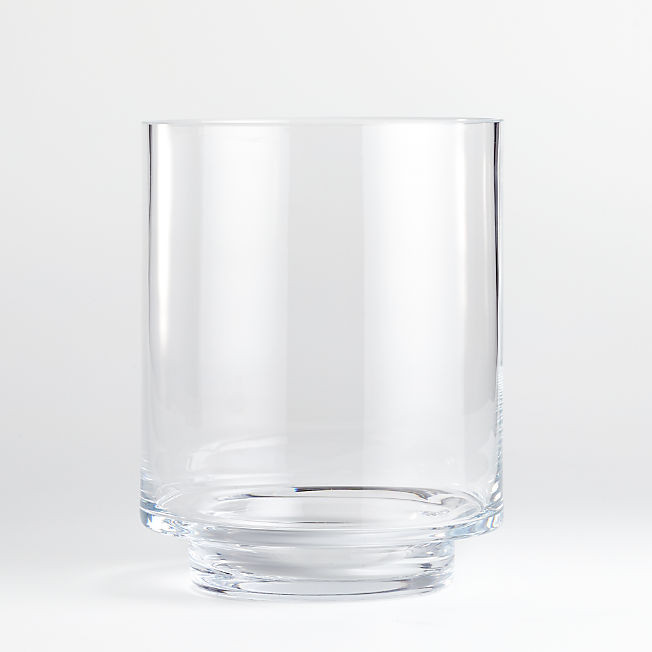 Taylor Glass Hurricane Candle Holder 9" + Reviews | Crate & Barrel | Crate & Barrel