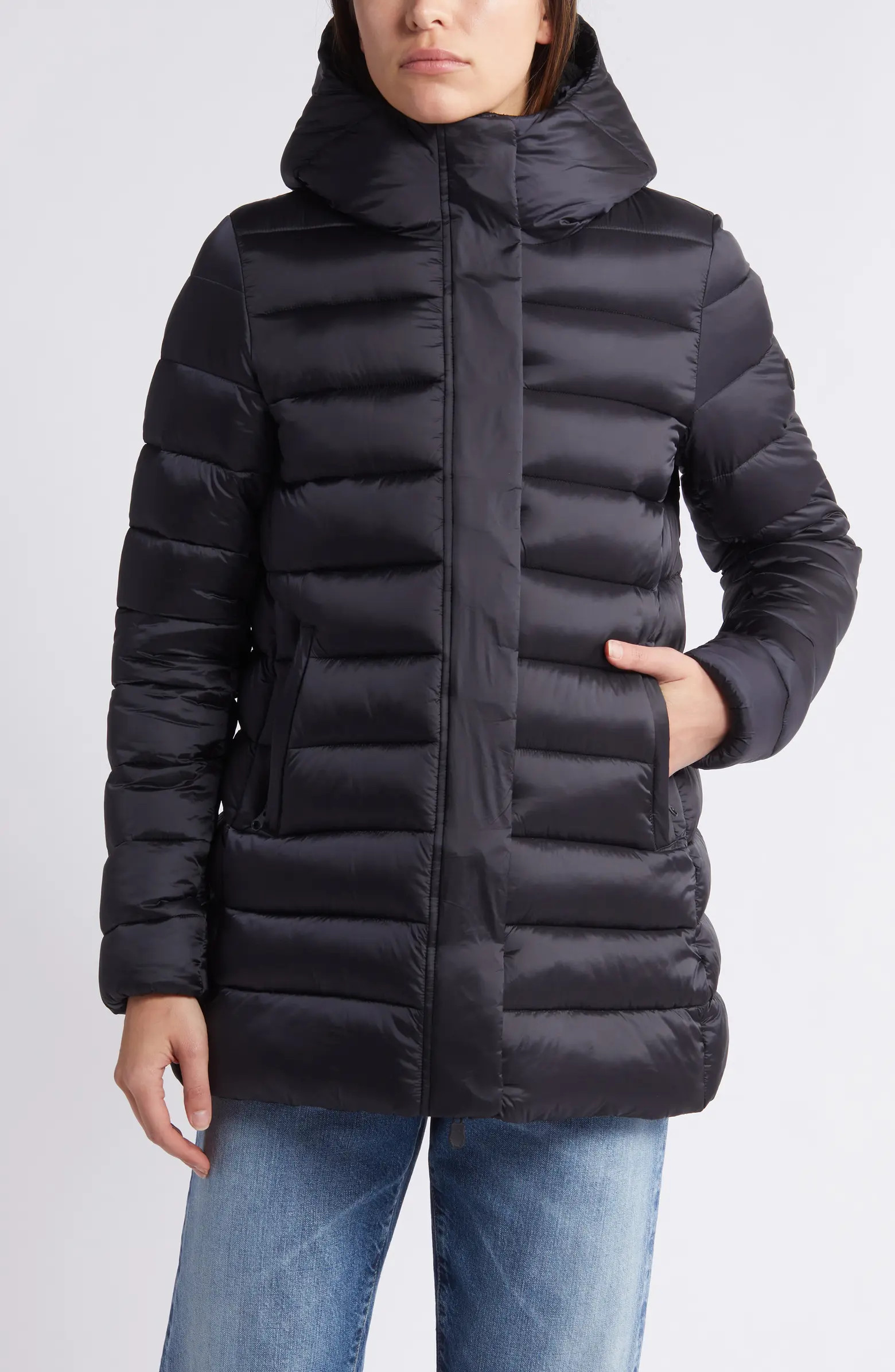Danis Water Resistant Nylon Puffer Jacket | Nordstrom