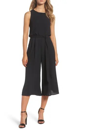 Women's Vince Camuto Moss Crepe Wide Leg Jumpsuit | Nordstrom