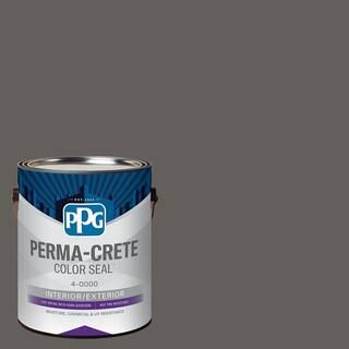 Perma-Crete Color Seal 1 gal. PPG0999-7 Dark Woods Satin Interior/Exterior Concrete Stain | The Home Depot