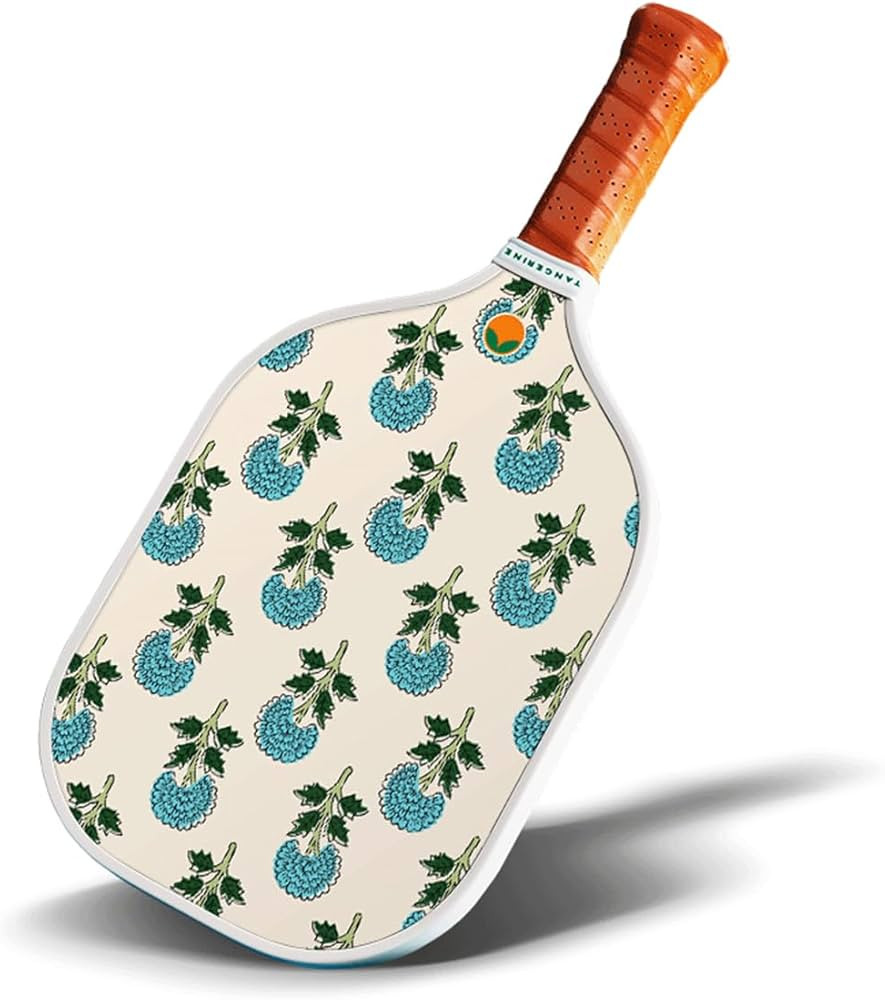 Tangerine Pickleball Paddle - Cool & Unique Designs - Lightweight with Honeycomb Core & Fiberglas... | Amazon (US)