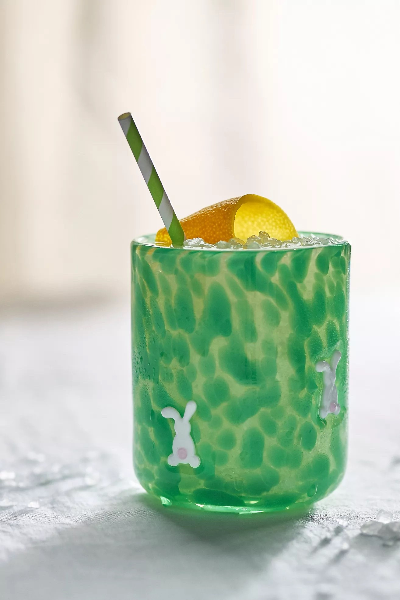 Add a pop of fun to your daily juice routine with the Bunny Icon Juice Glass: Confetti Edition! This playful yet stylish glass features a charming bunny icon, bringing a fresh and vibrant touch to every sip. The Confetti Edition adds a sprinkle of colorful green speckles, making it the perfect glass for brightening up your mornings or elevating your brunch game.

Whether you’re sipping fresh-pressed juice, iced coffee, or your favorite beverage, this glass is a must-have for anyone who loves aesthetic drinkware with a touch of personality. Get yours now and bring a little joy to every pour!

#LTKSeasonal #LTKHome