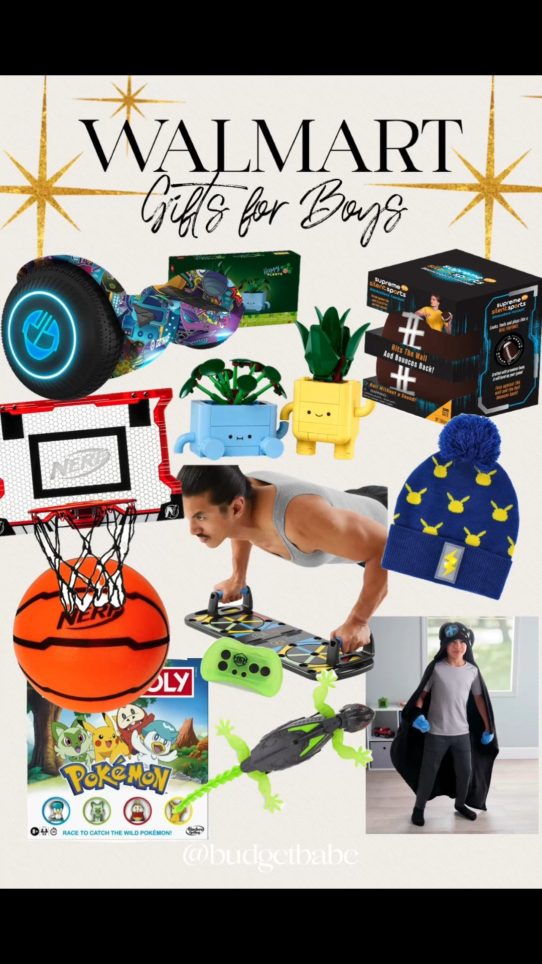 Walmart gift guide for boys ages 7-10! I got the Lego set and the silent basketball, bounces and dribbles with no noise! Only $12.  #walmartpartner #walmart @walmart

#LTKGiftGuide #LTKHoliday #LTKKids