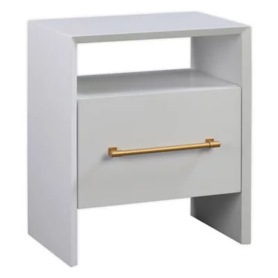 TOV Furniture Libre Nightstand in White | Bed Bath & Beyond