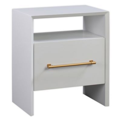 TOV Furniture Libre Nightstand in White | Bed Bath & Beyond