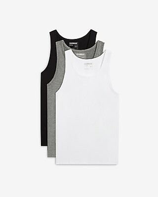 3 Pack Crew Neck Tanks | Express