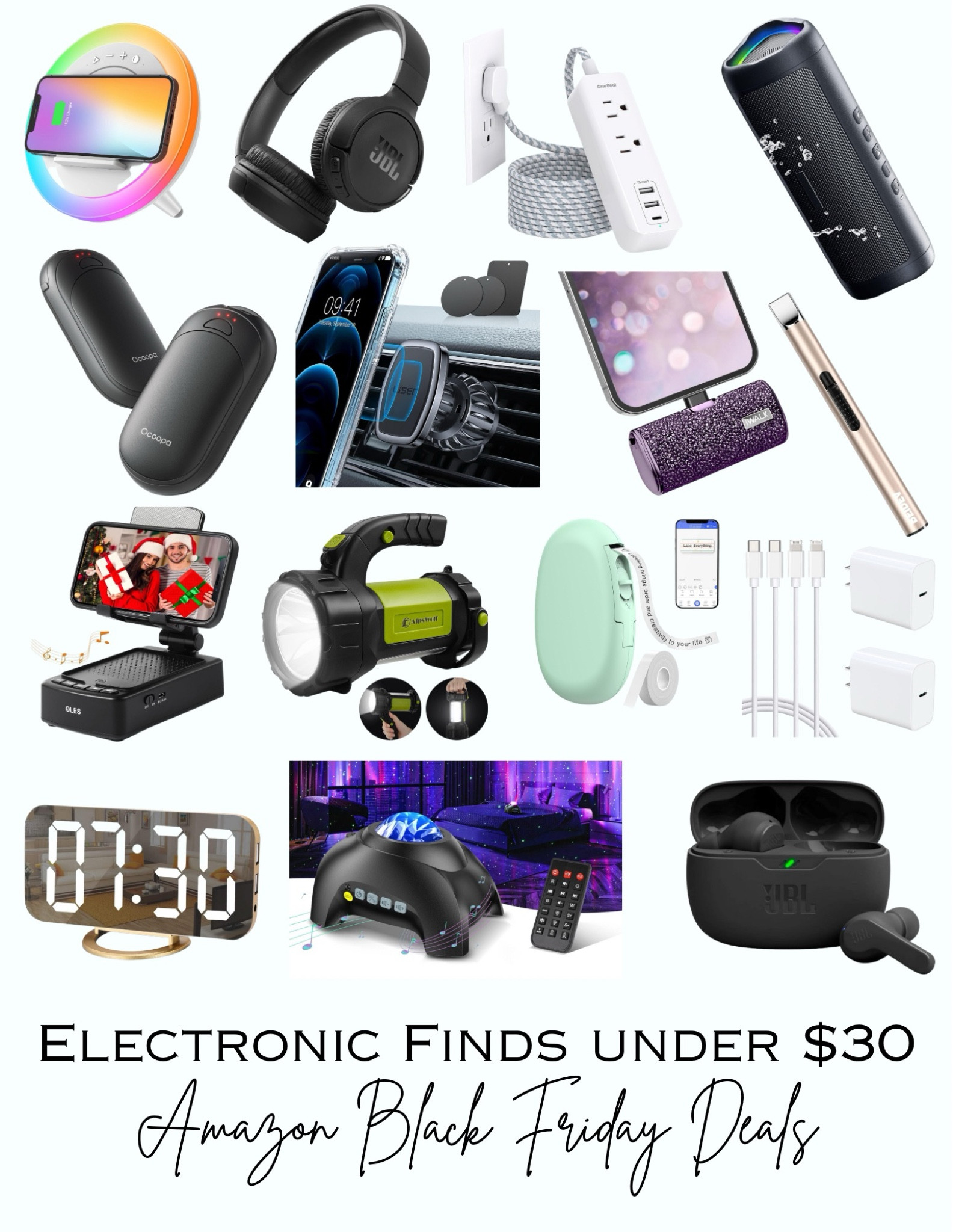 Amazon Electronic Finds Under $30 

#LTKCyberWeek #LTKGiftGuide #LTKsalealert