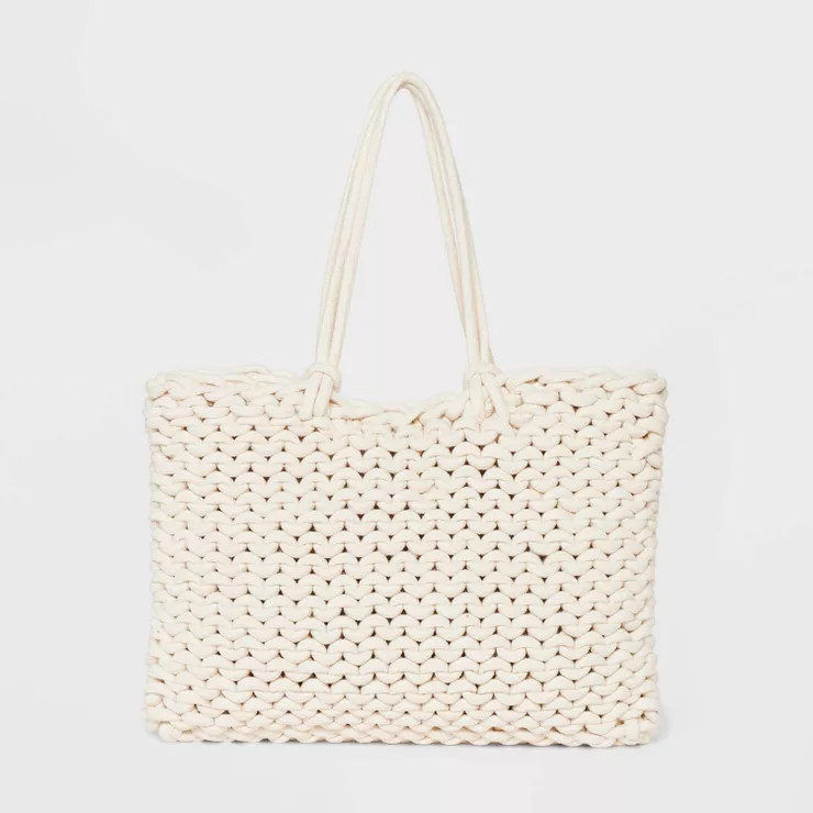 Rope Tote Handbag - A New Day™ | Target