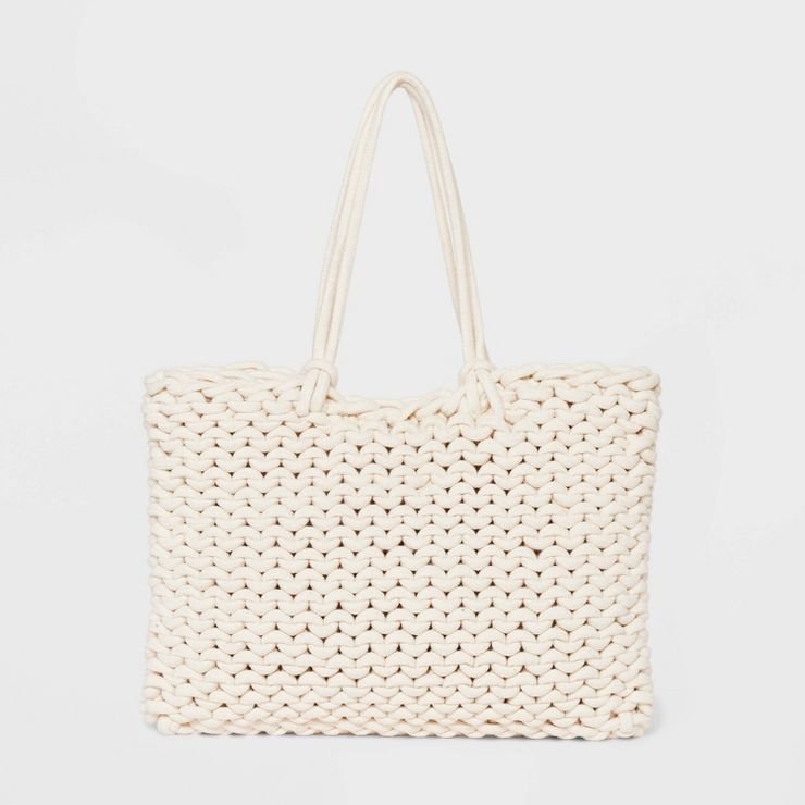 Rope Tote Handbag - A New Day™ | Target