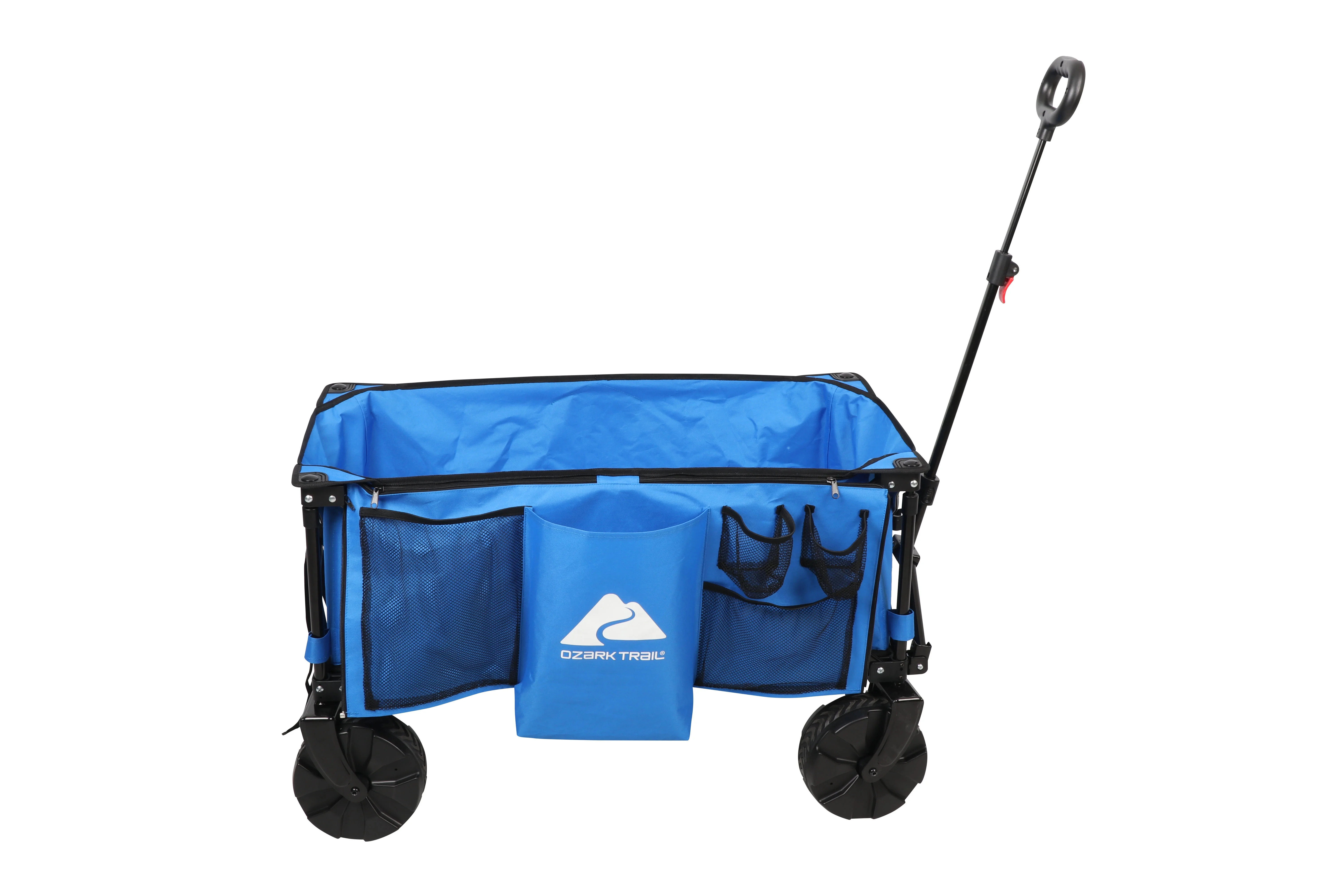 Ozark Trail Camping All-terrain Folding Wagon with Oversized Wheels, Blue | Walmart (US)