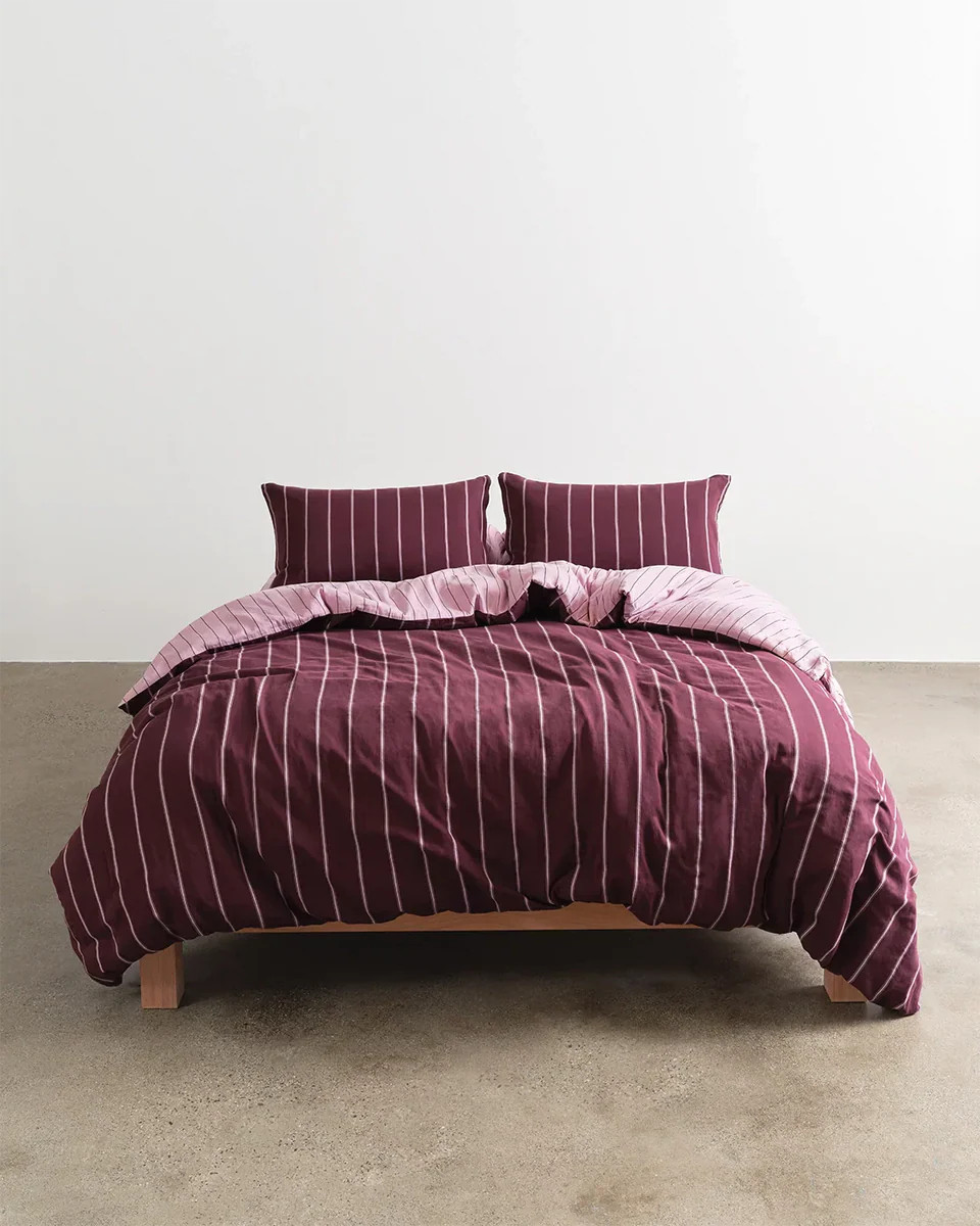 Duvet Cover - Mulberry / Aster | Hommey US