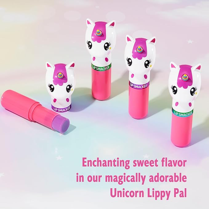 Lip Smacker Lippy Pals Unicorn, Flavored Moisturizing & Smoothing Soft Shine Lip Balm, Hydrating ... | Amazon (US)