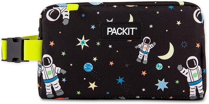 PackIt Freezable Snack Box, Spaceman, Built with EcoFreeze Technology, Collapsible, Reusable, Zip... | Amazon (US)